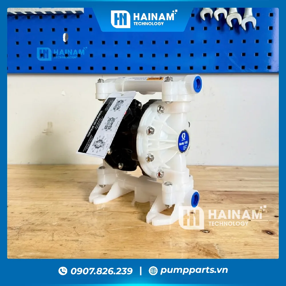bơm màng husky graco 515 -Thân nhựa pp