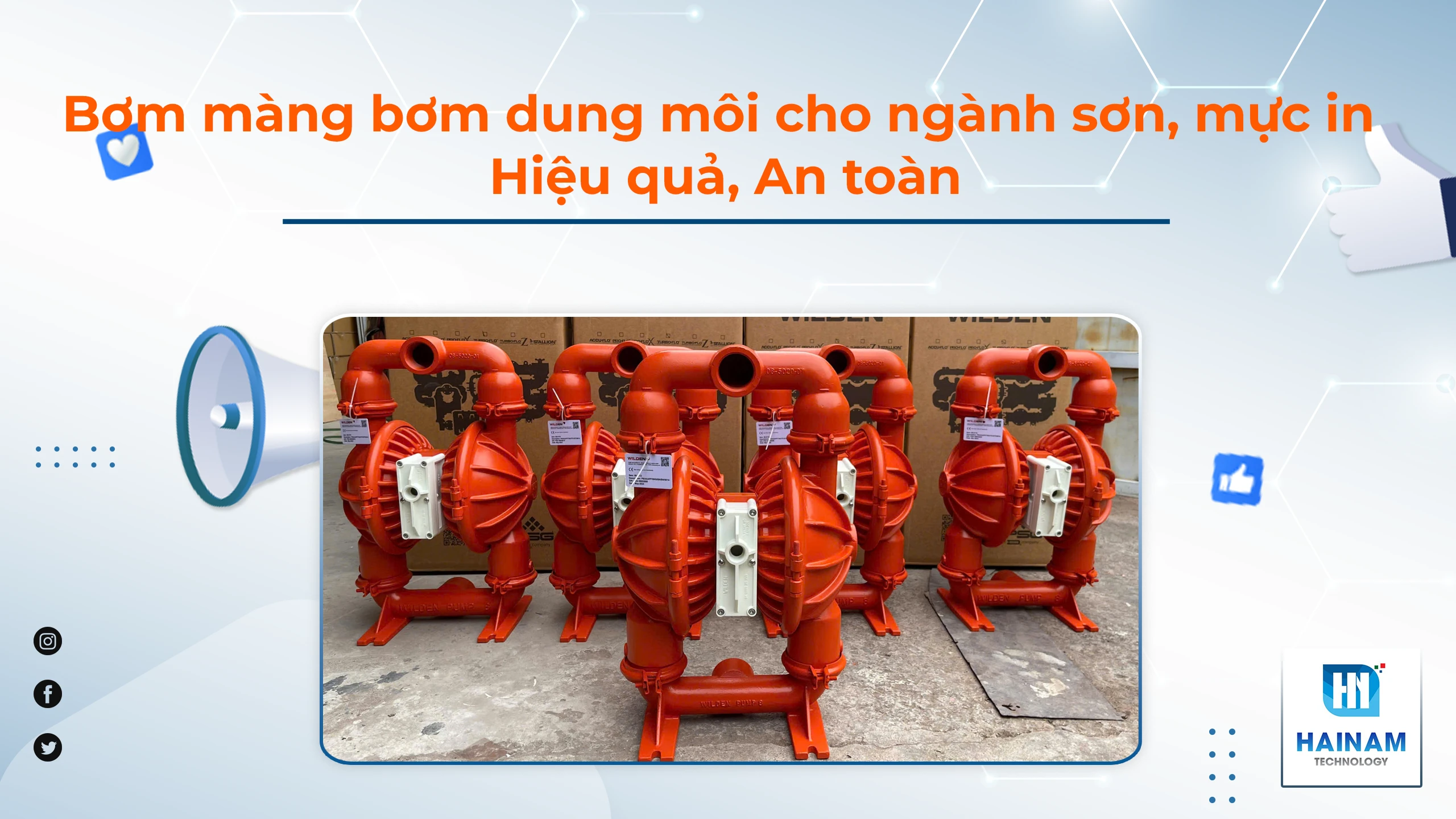 Bơm màng bơm dung môi cho ngành sơn, mực in – Hiệu quả, An toàn