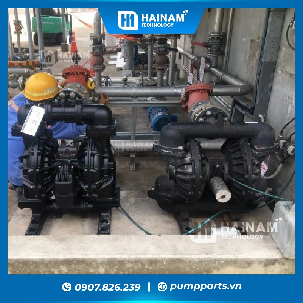 Ứng dụng bơm màng verderair cho nhà máy chế biến thực phẩm