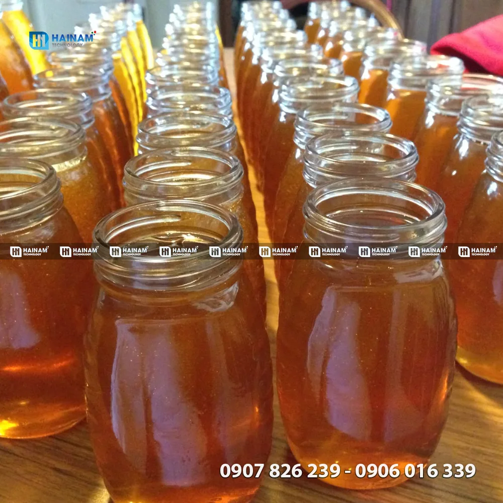 hệ thống dây chuyền bơm mật ong