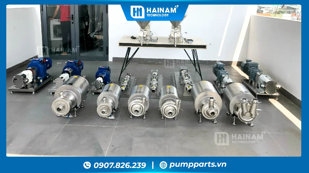 bơm thực phẩm công nghiệp
