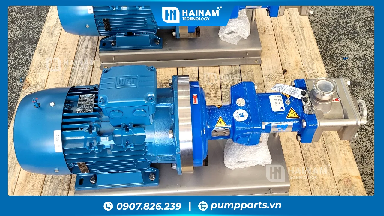 bơm trục vít đôi