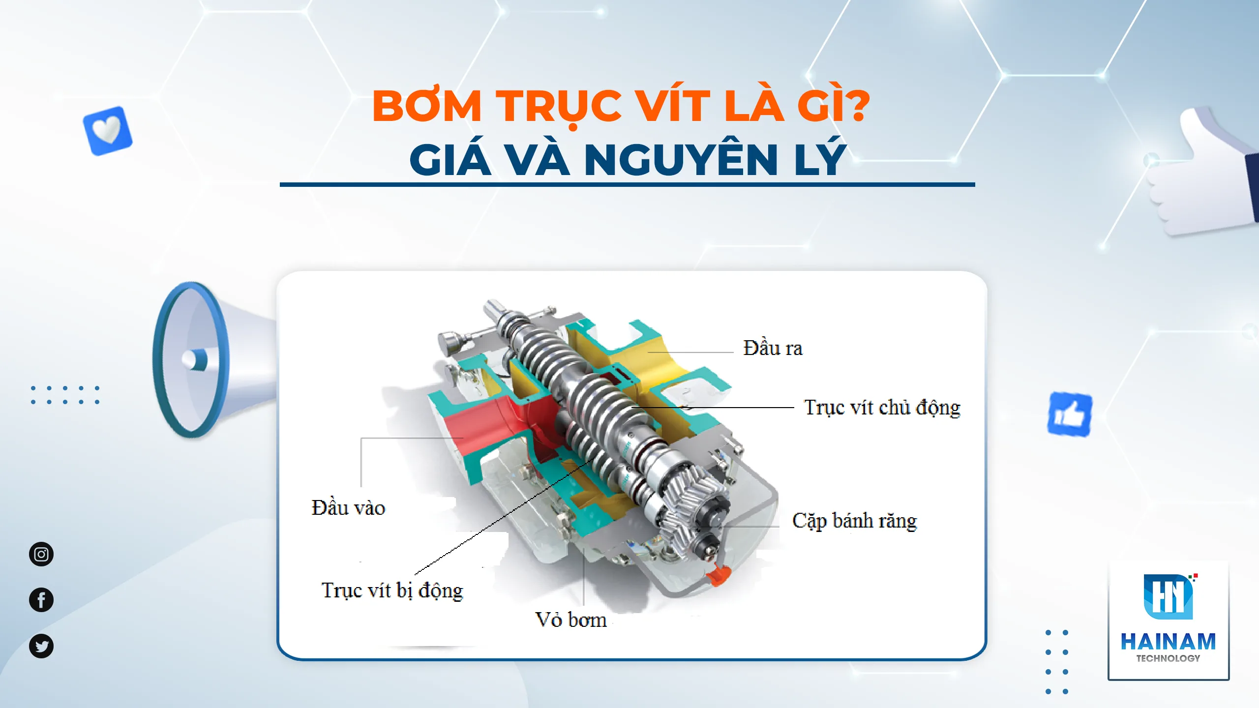 Máy Bơm Trục Vít Là Gì? Cấu Tạo, Nguyên Lý, Ưu Nhược Điểm Và Bảng Giá (Update 2025)