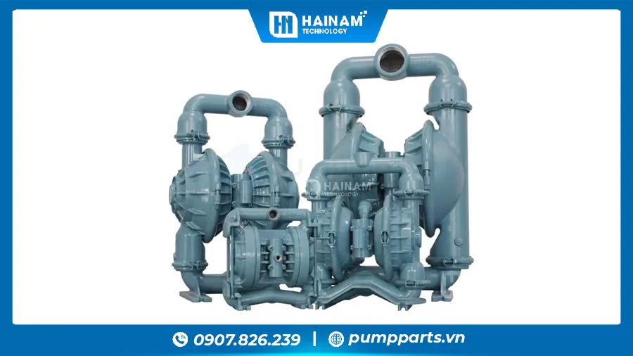 các dòng bơm màng bơm axit sunfuric mạnh