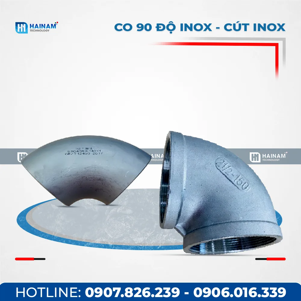 Co 90 Độ Inox