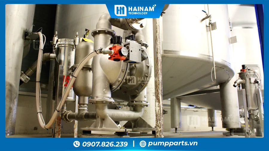 đặc điểm bơm màng bơm axit mạnh