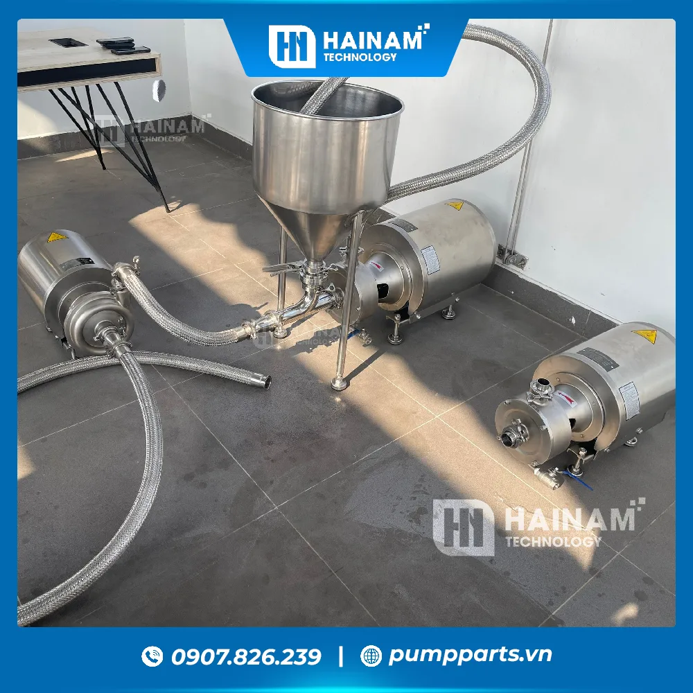 máy bơm thực phẩm carten