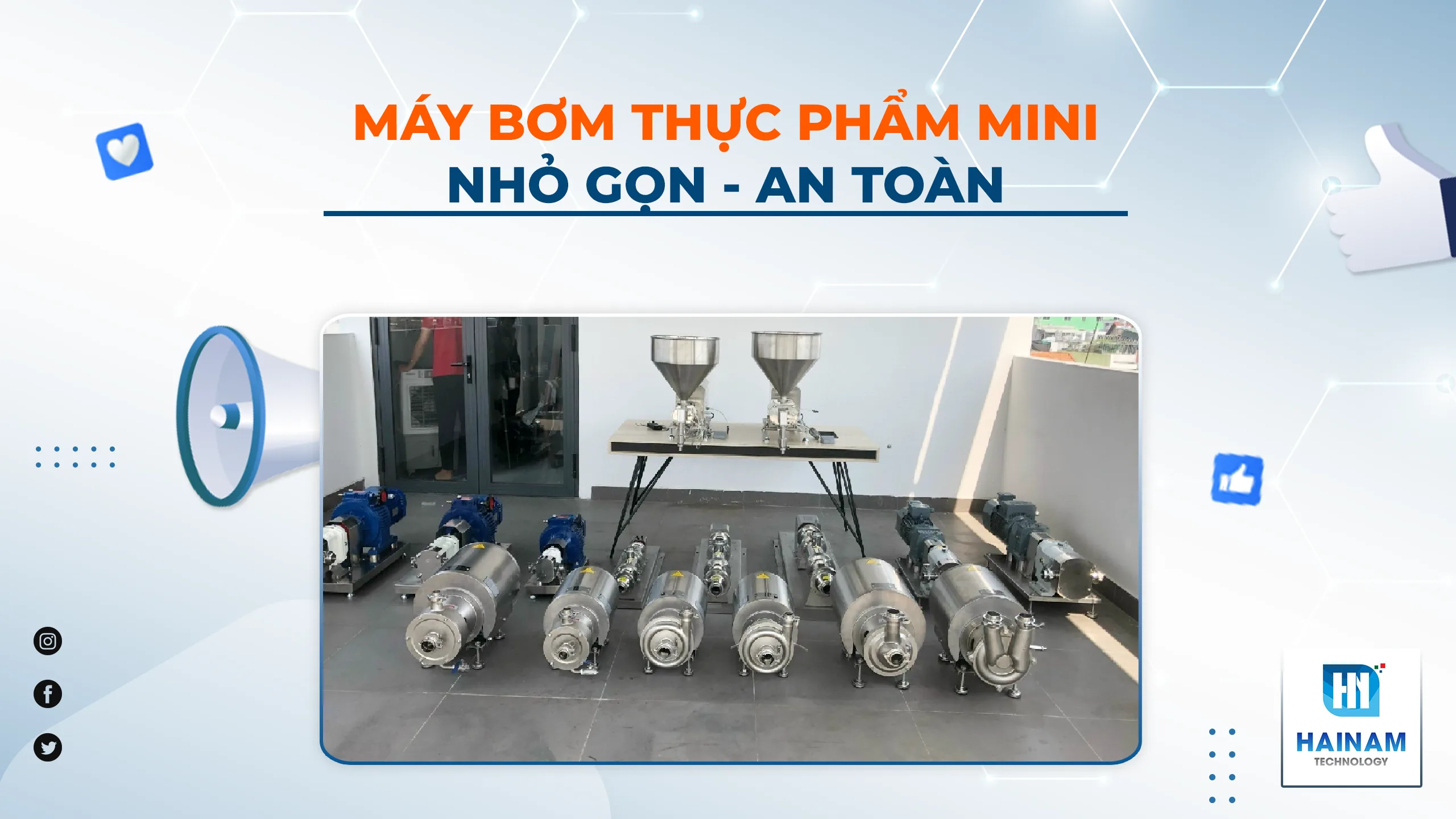 Máy Bơm Thực Phẩm Mini – Giải Pháp Nhỏ Gọn, An Toàn Cho Cơ Sở Sản Xuất