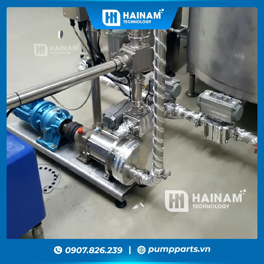 máy bơm tự mồi bơm mật ong