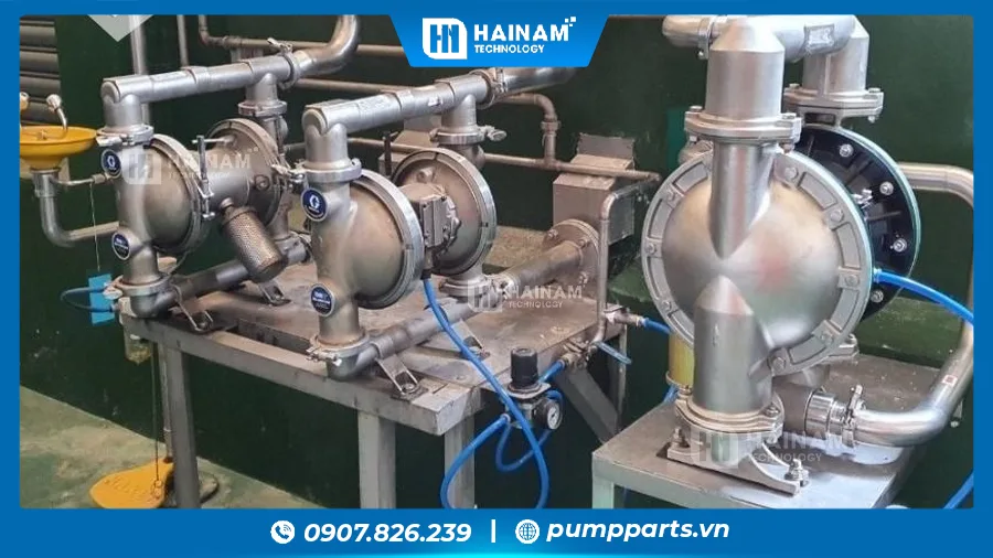 tầm quan trọng của bơm màng khí nén trong xử lý nước thải