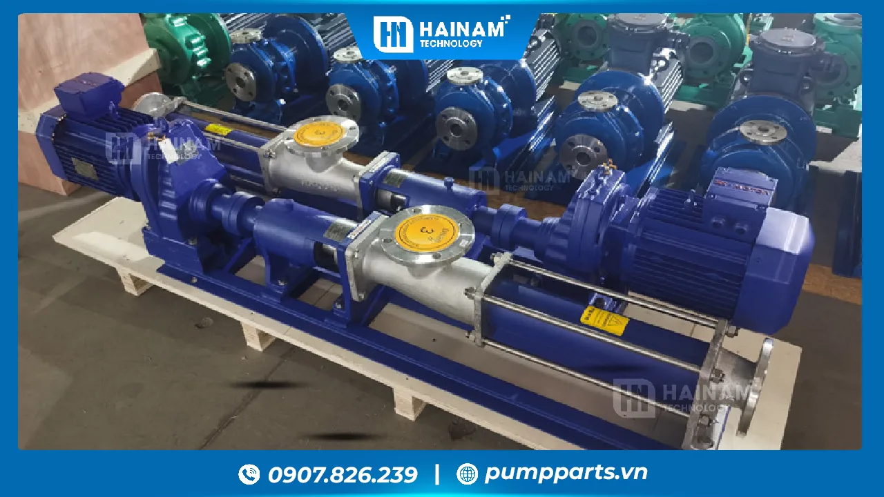 ứng dụng của bơm trục vít