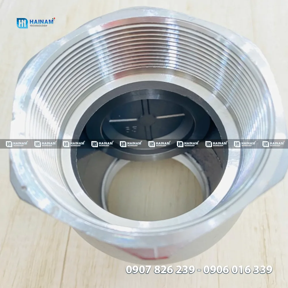 van 1 chiều lá lật inox