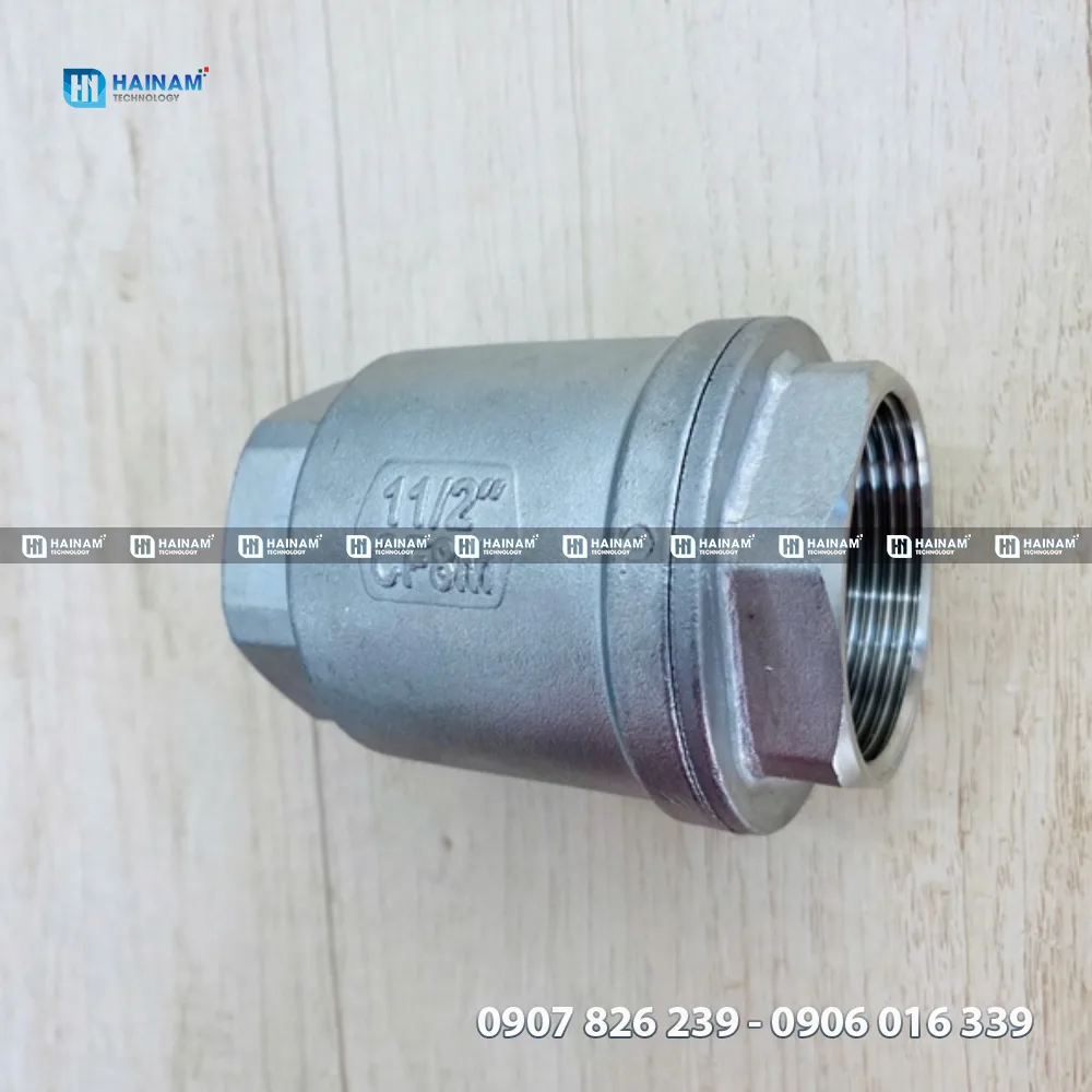 van 1 chiều lò xo inox dn40