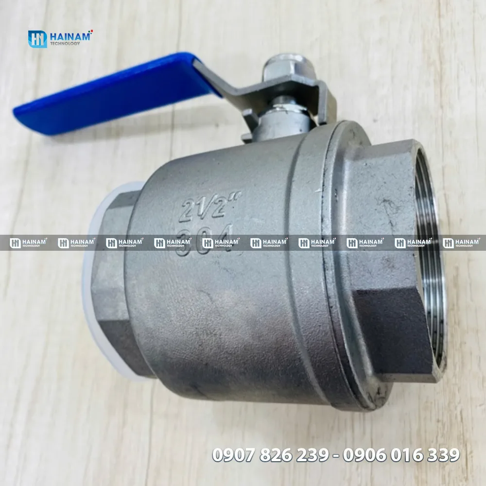 Van bi inox 304 2 thân