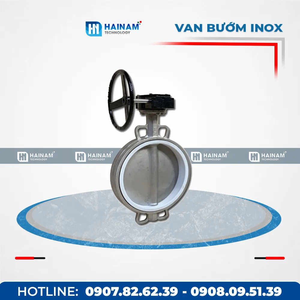 Van bướm INOX công nghiệp