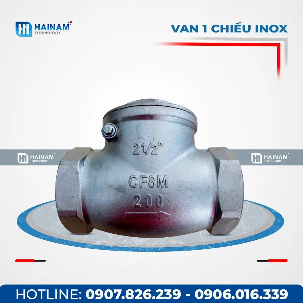 VAN MỘT CHIỀU INOX