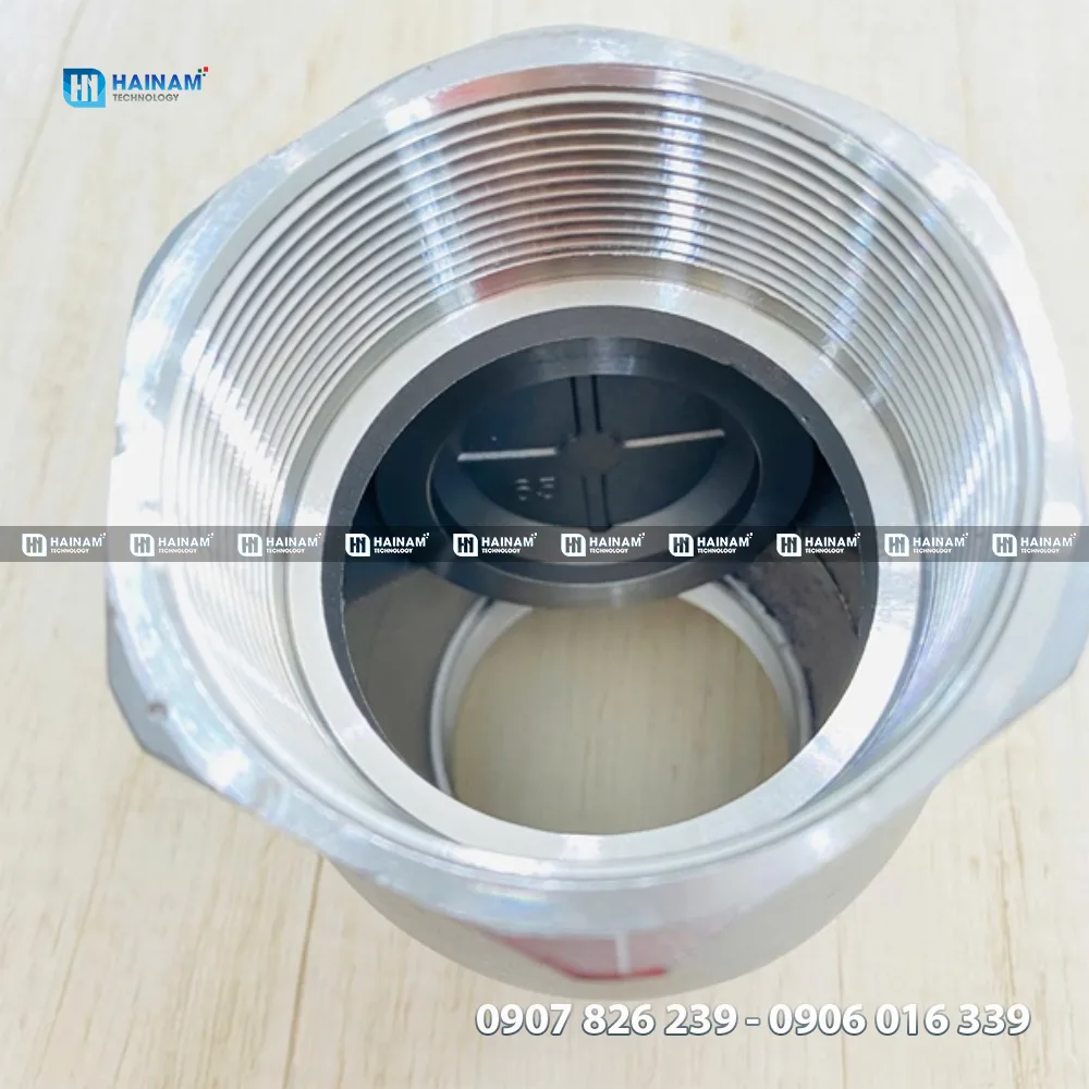 van một chiều lá lật inox dn25