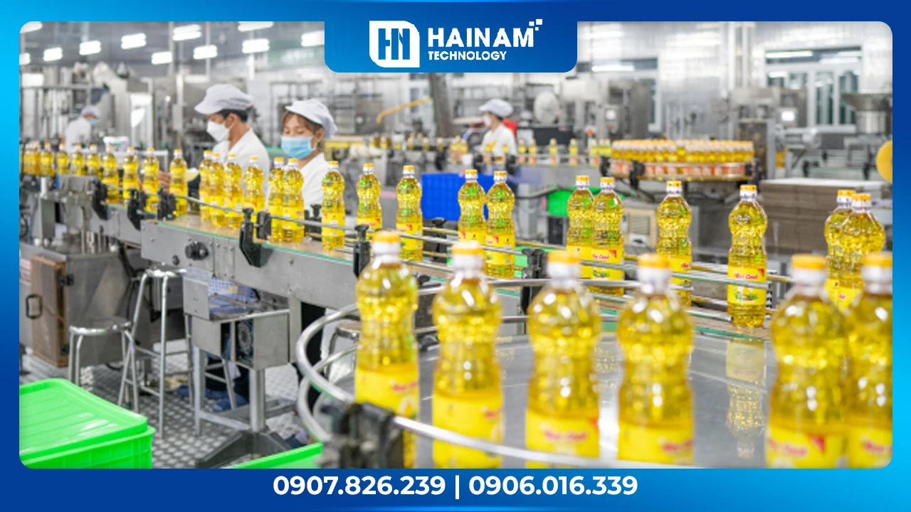 Nhà máy sản xuất dầu ăn
