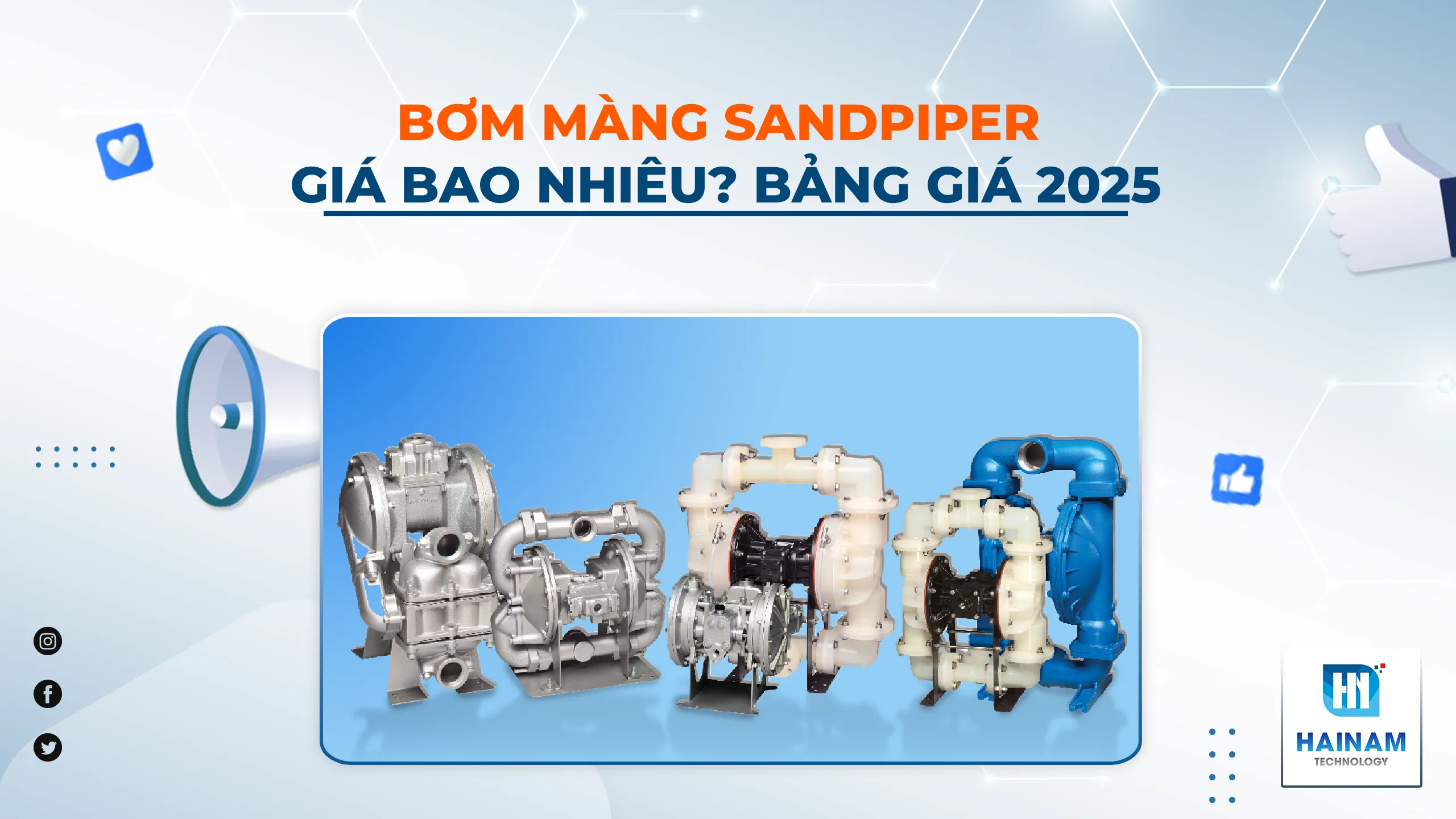 Bảng Giá Bơm Màng Sandpiper Mới Nhất & Chính Sách Bảo Hành