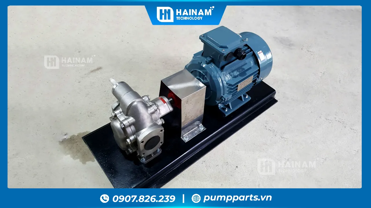 bơm bánh răng ăn khớp ngoài