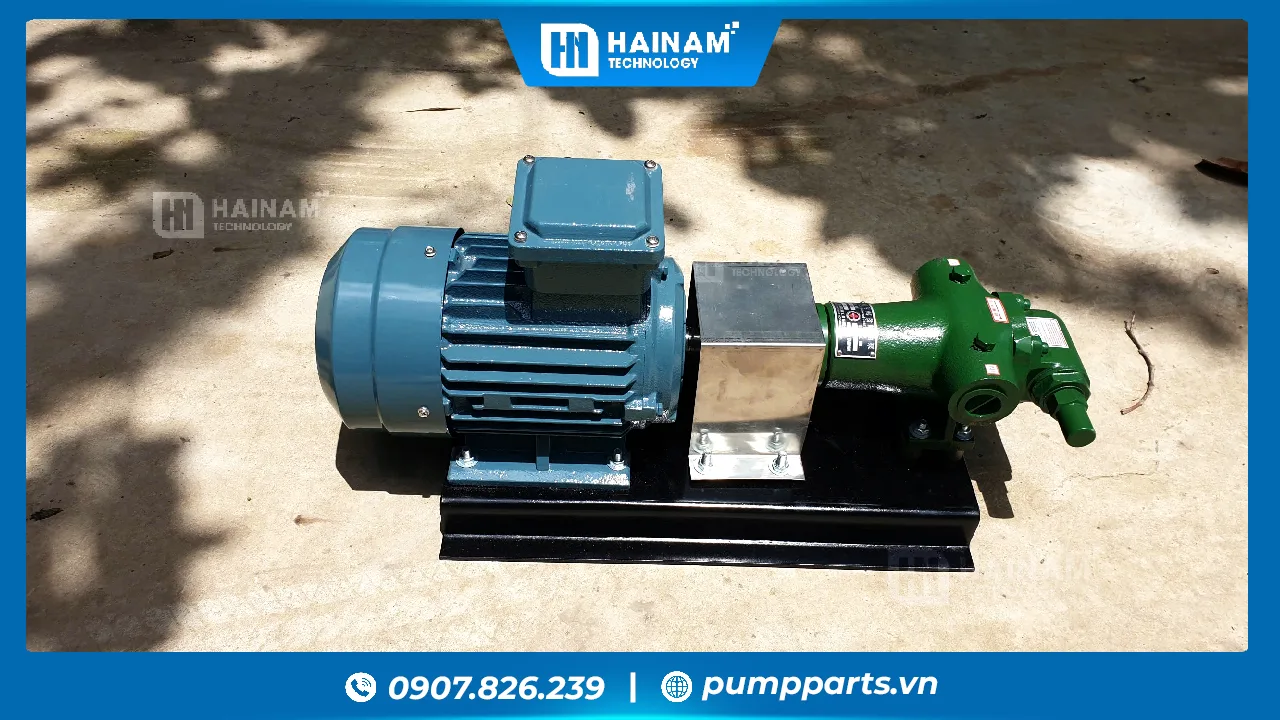 bơm bánh răng ăn khớp trong