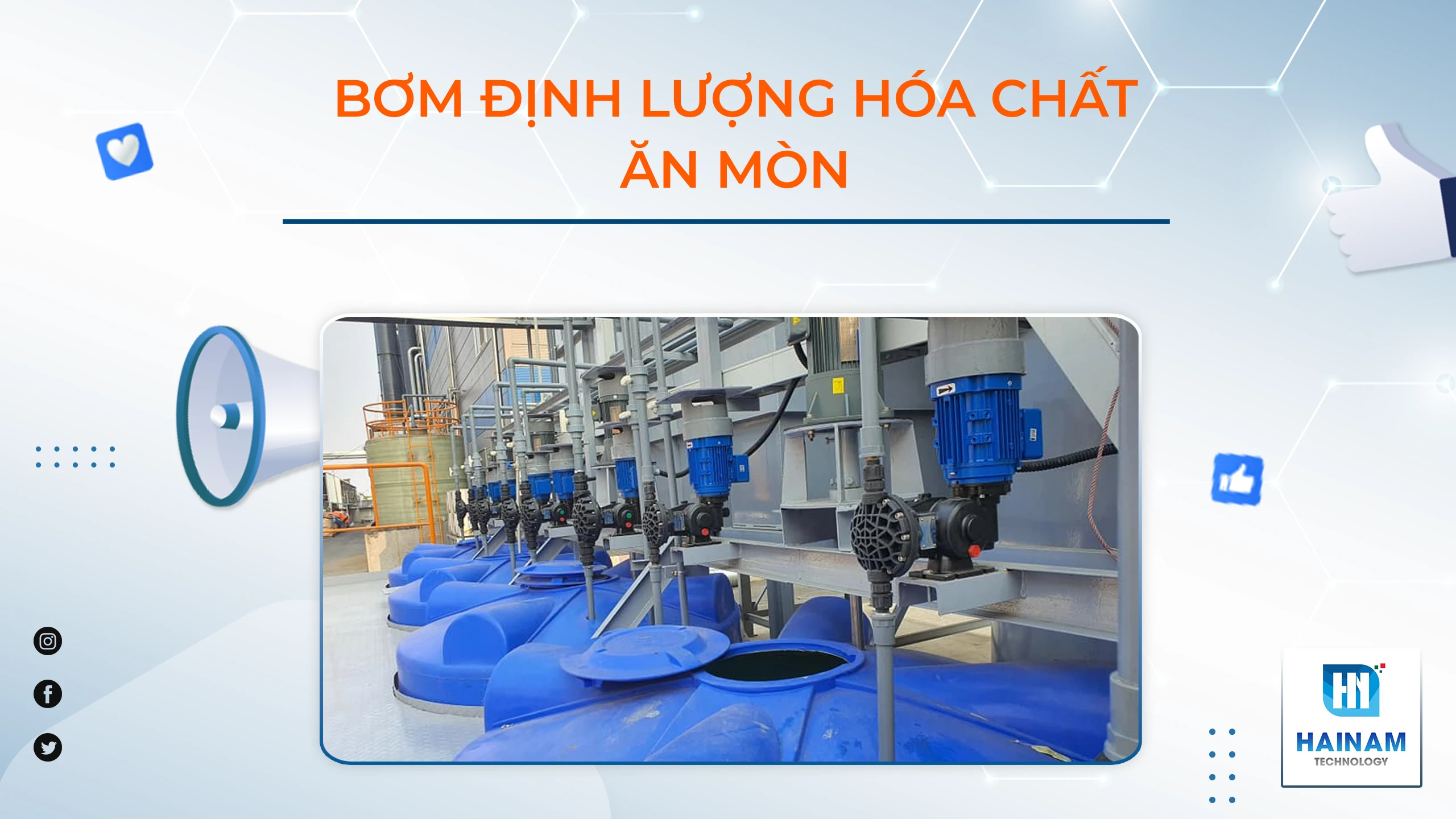 Bơm định lượng hóa chất ăn mòn – Giải pháp an toàn & chính xác cho nhà máy