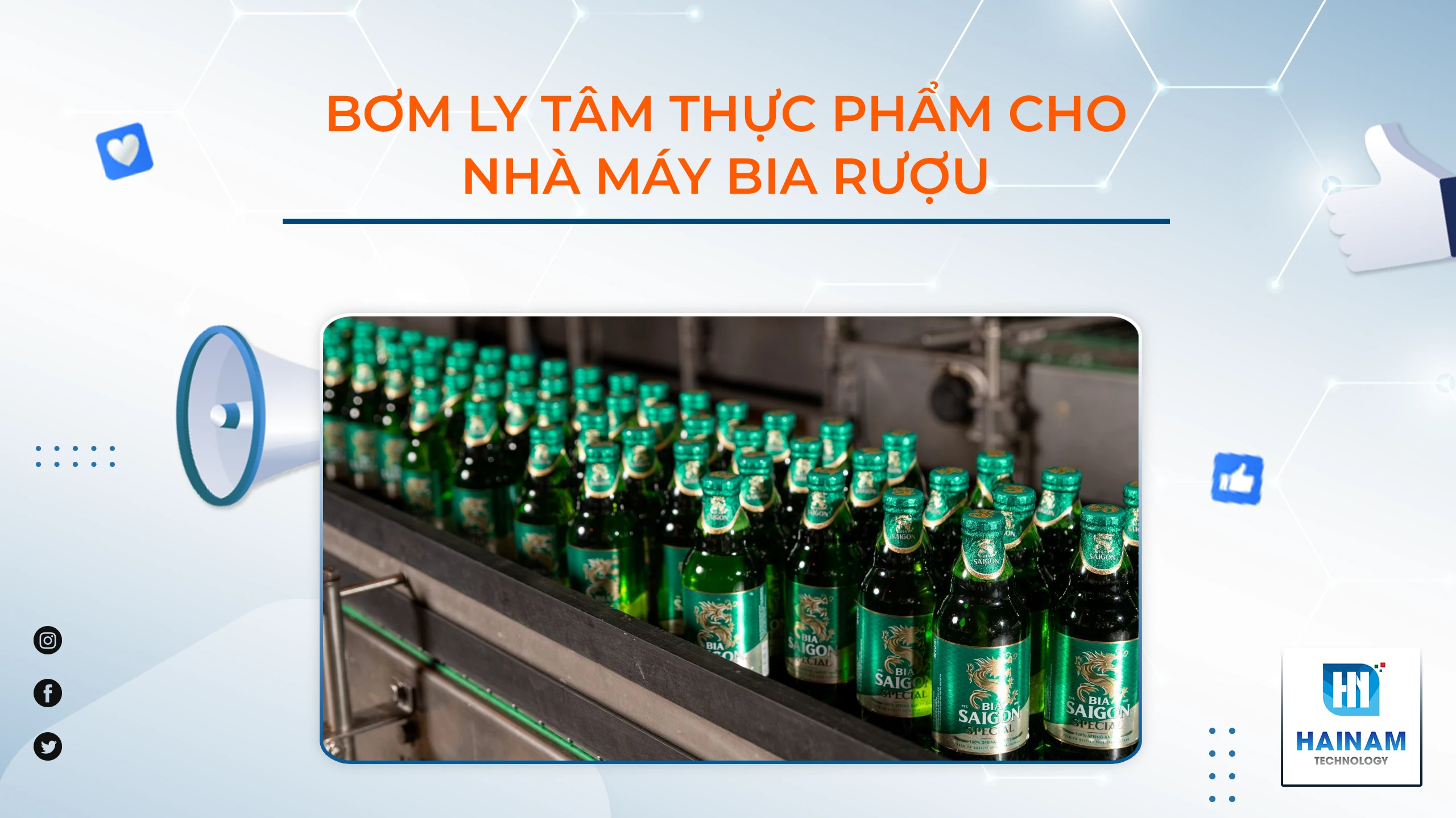Bơm ly tâm cho bia và rượu – Giải pháp tối ưu cho ngành đồ uống