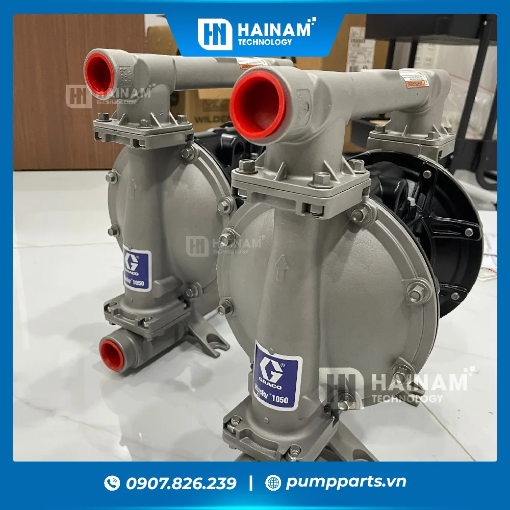 bơm màng husky 1050 thân kim loại