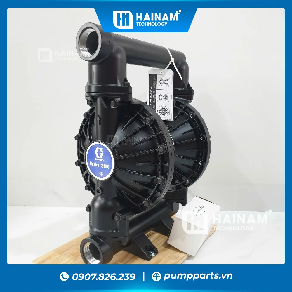 bơm màng husky 2150 thân (kim loại)