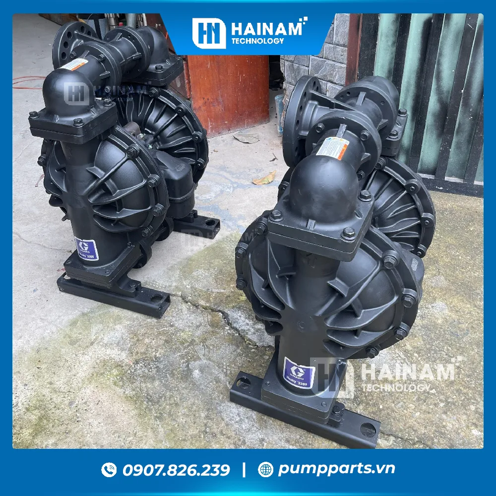 bơm màng husky 3300 thân kim loại