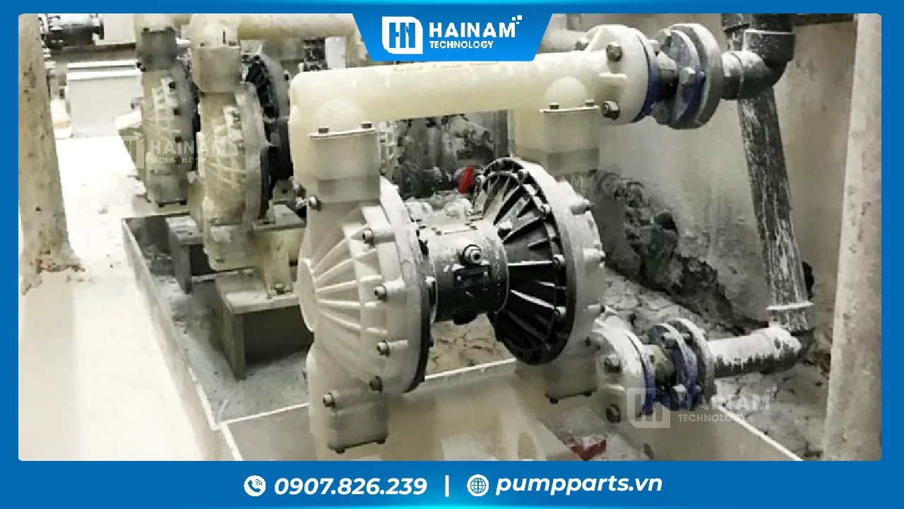 bơm màng marathon trong ngành hóa chất