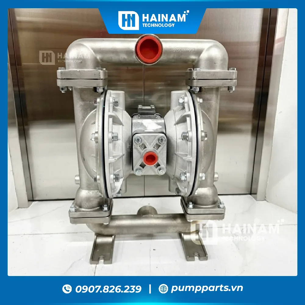 bơm màng sandpiper s15 thân kim loại