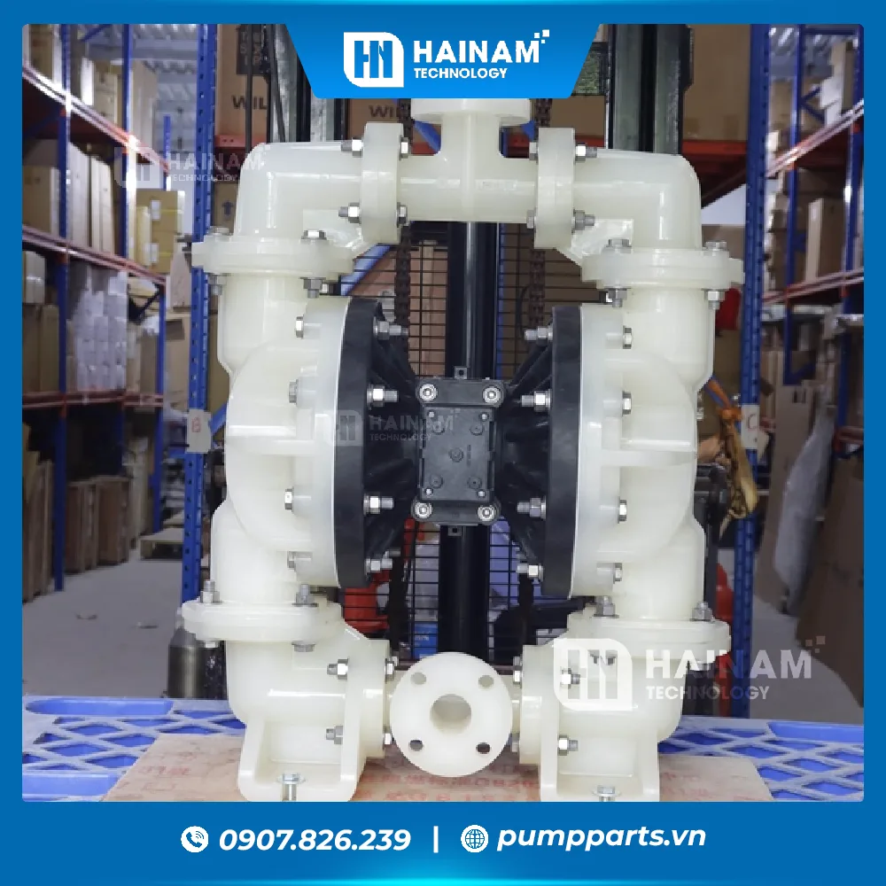 bơm màng sandpiper s15 thân nhựa