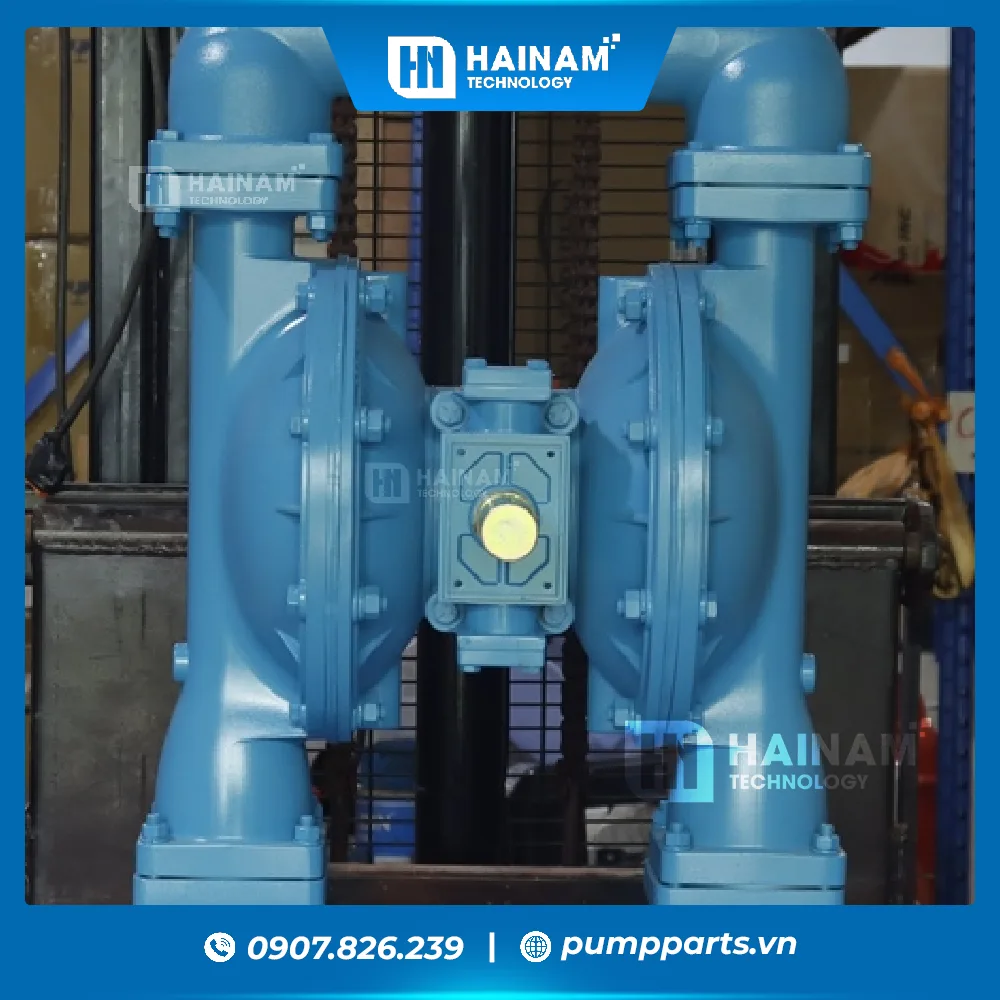 bơm màng sandpiper s20 thân kim loại