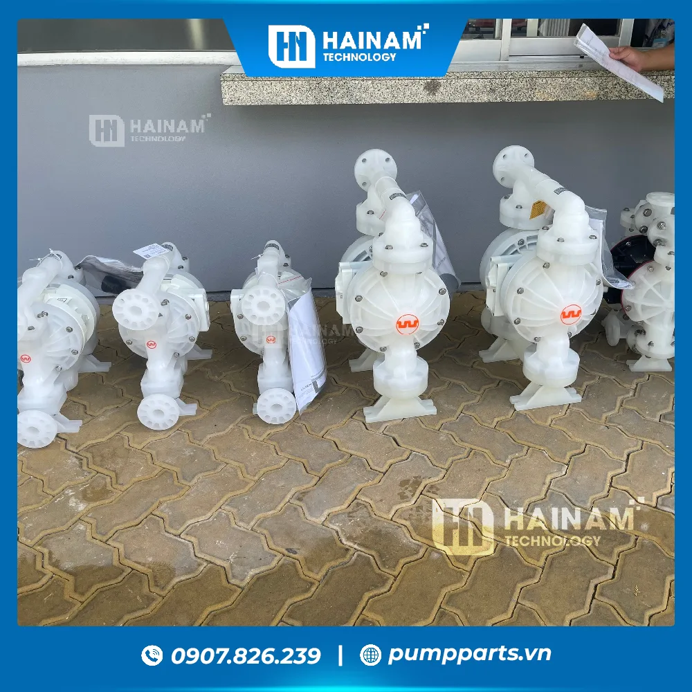 bơm màng wilden thân nhựa