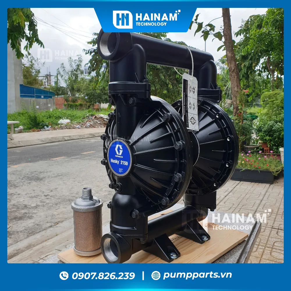 Bơm màng husky 2150 thân (kim loại)