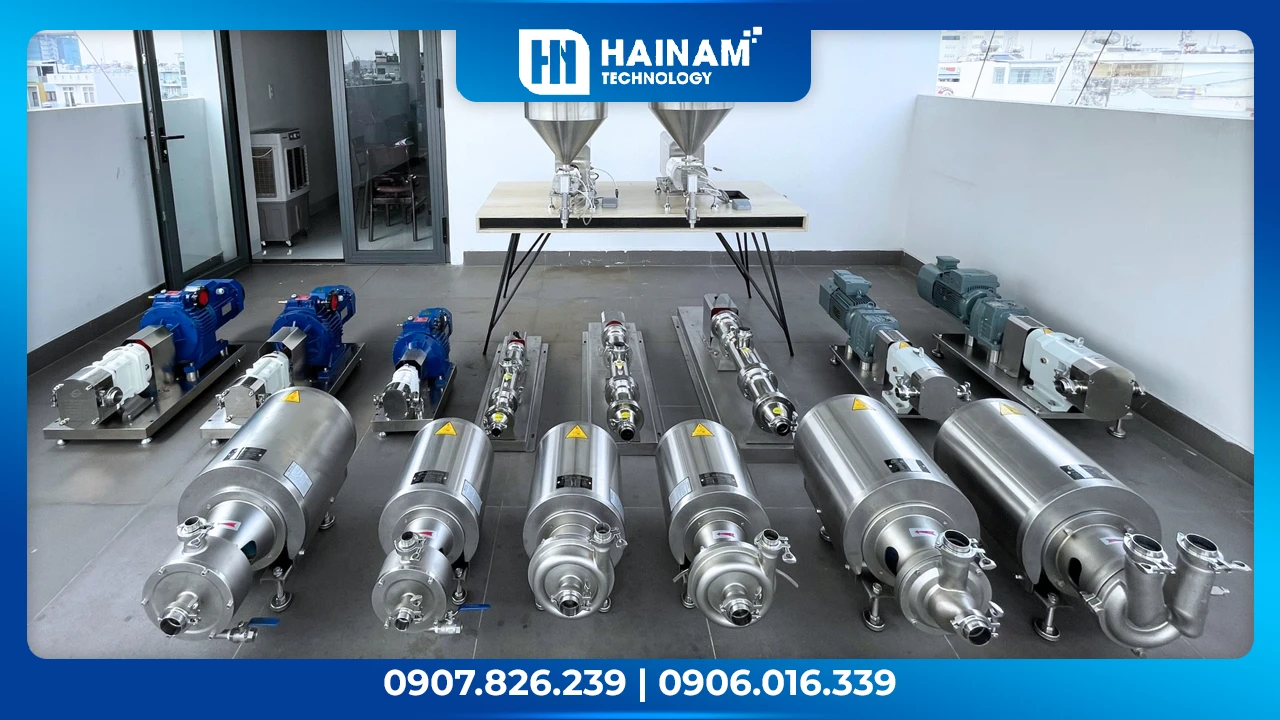 máy bơm thực phẩm