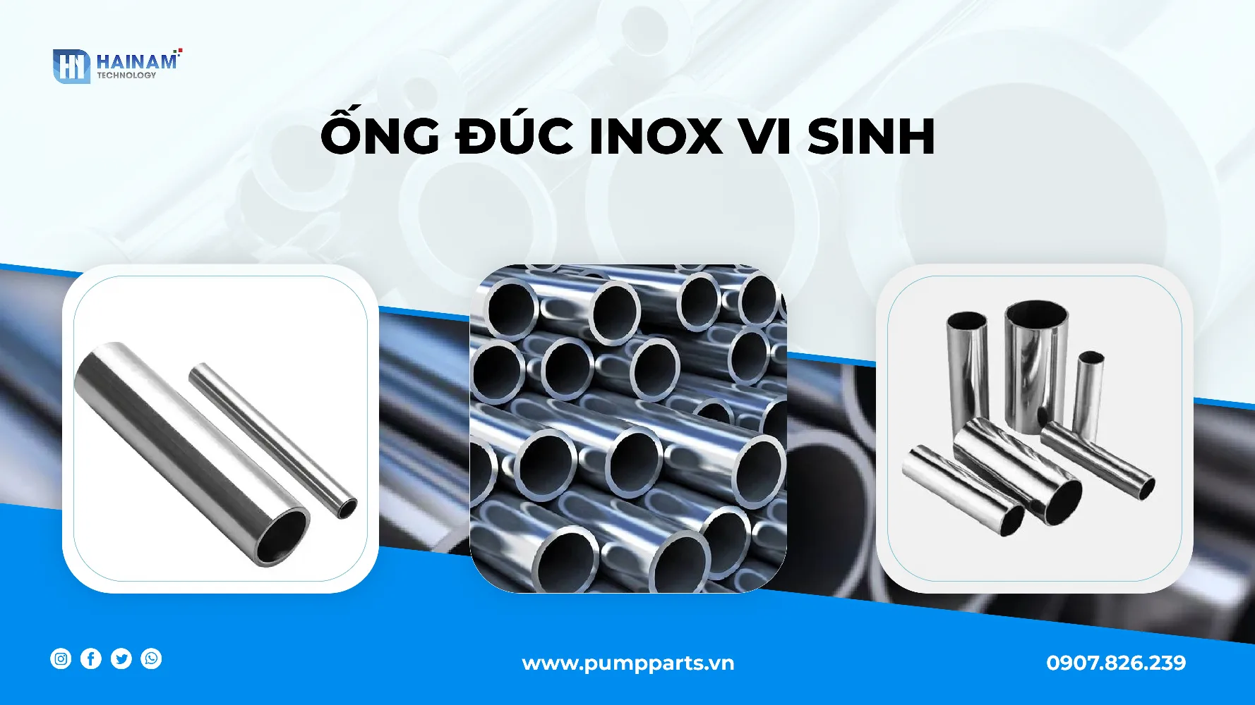 ống đúc inox vi sinh
