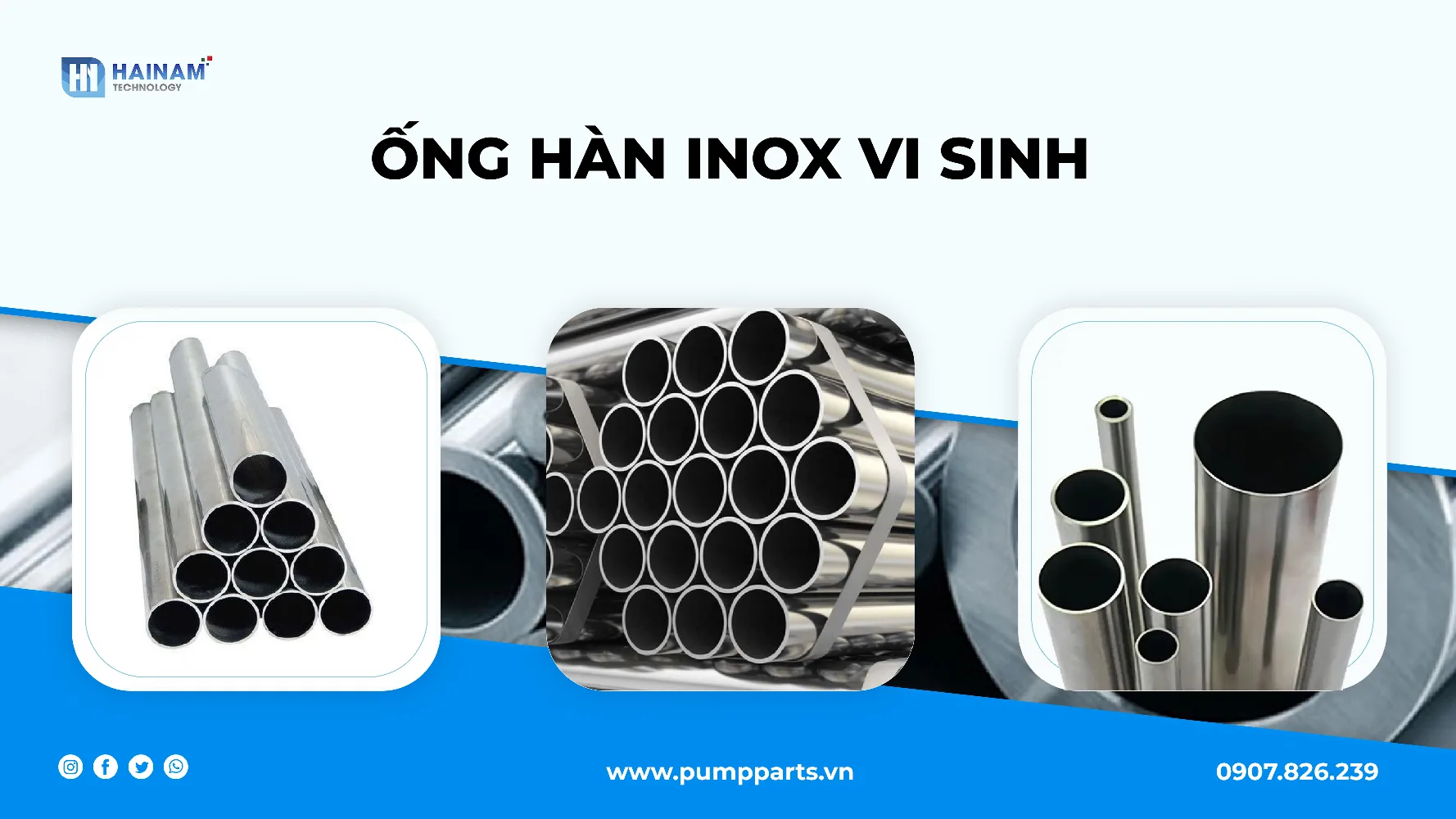 ống hàn inox vi sinh