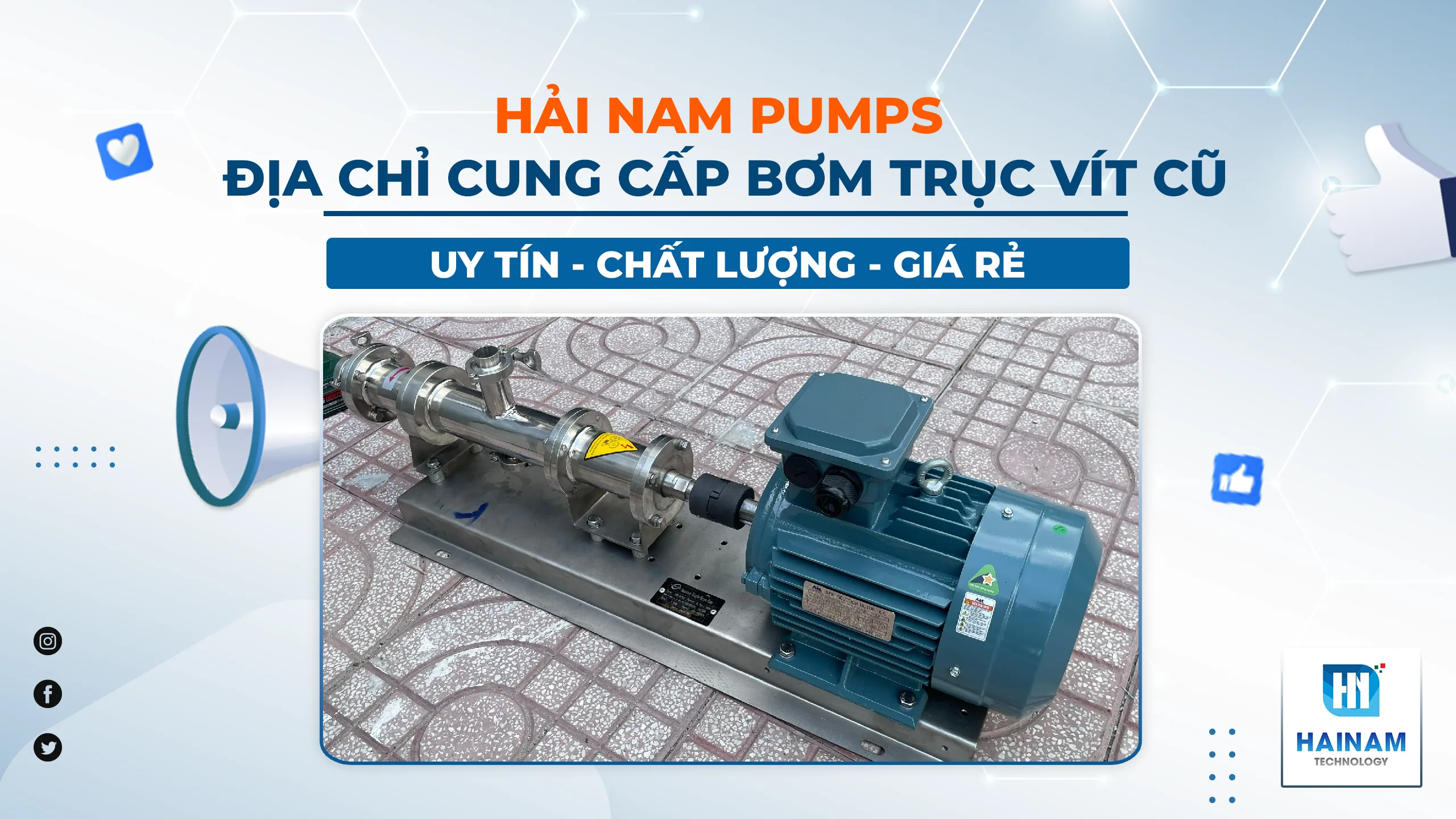 Máy Bơm Trục Vít Cũ Chính Hãng Giá Rẻ, Tiết Kiệm Đến 60%