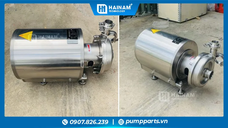 bơm ly tâm thực phẩm cũ