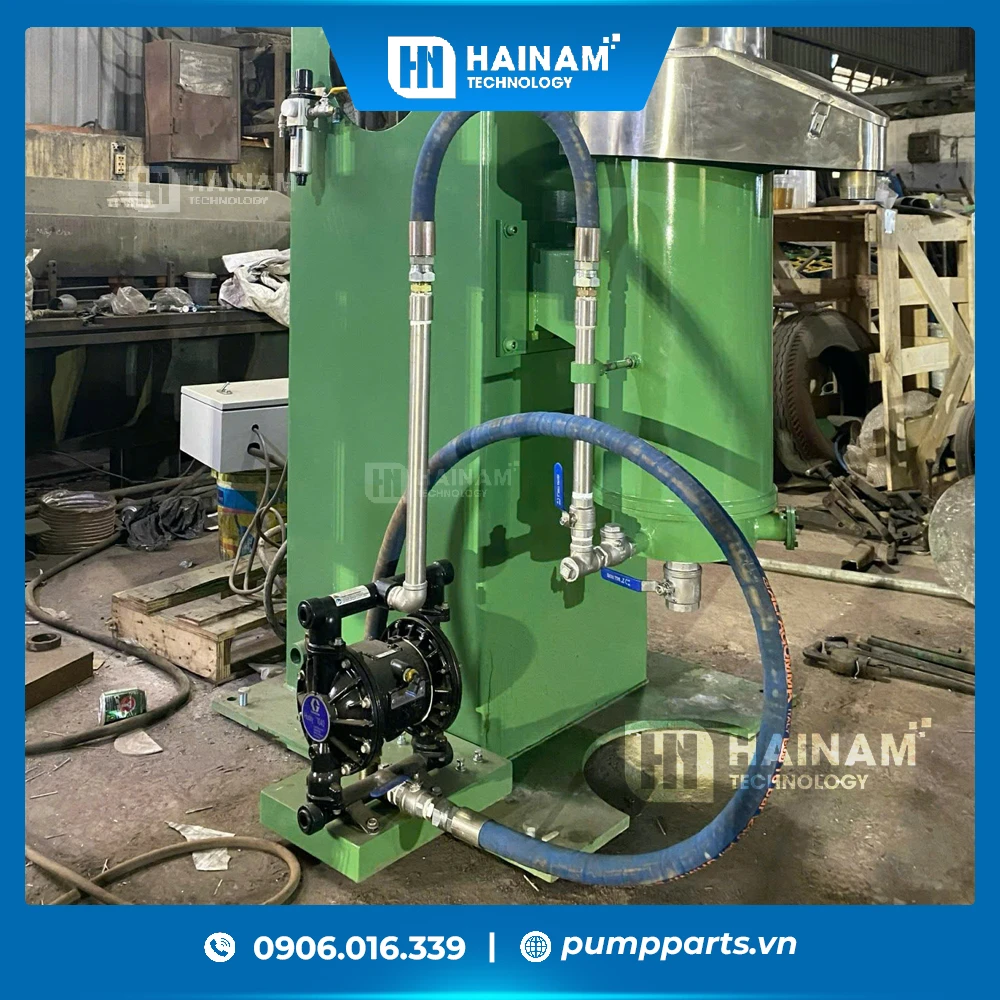 bơm màng husky bơm keo