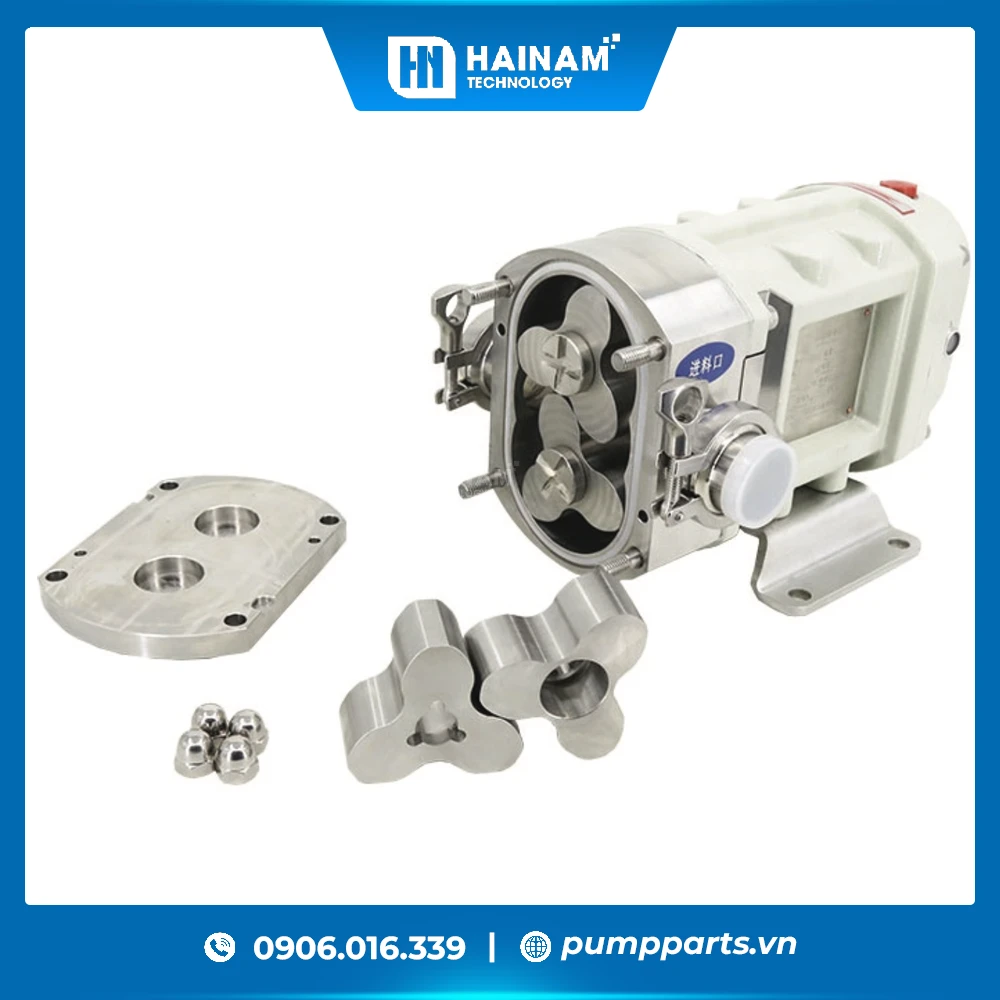 cấu tạo bên trong bơm cánh khế thực phẩm