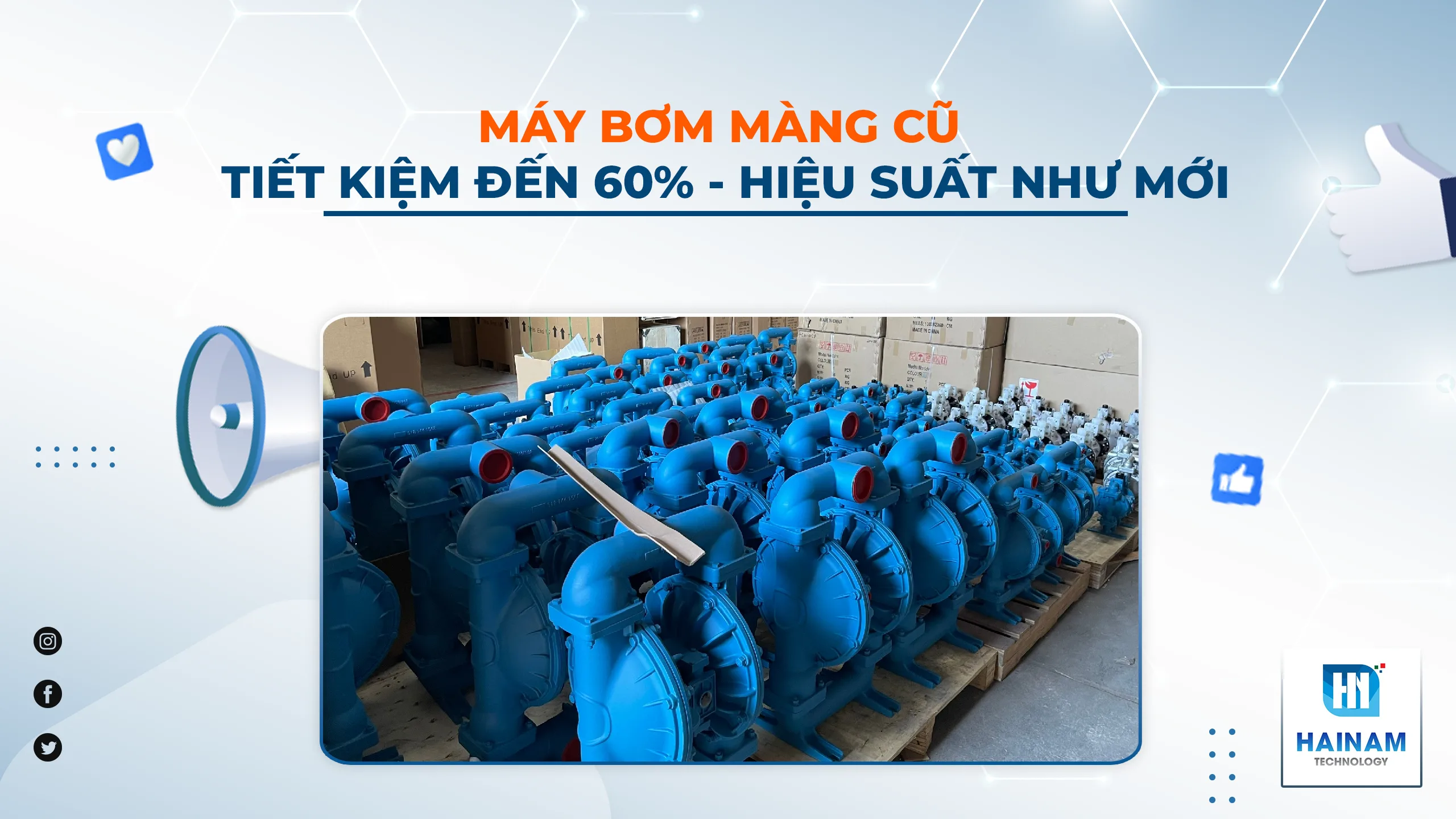 Máy Bơm Màng Cũ – Chính Hãng Giá Rẻ, Tiết Kiệm Đến 60%