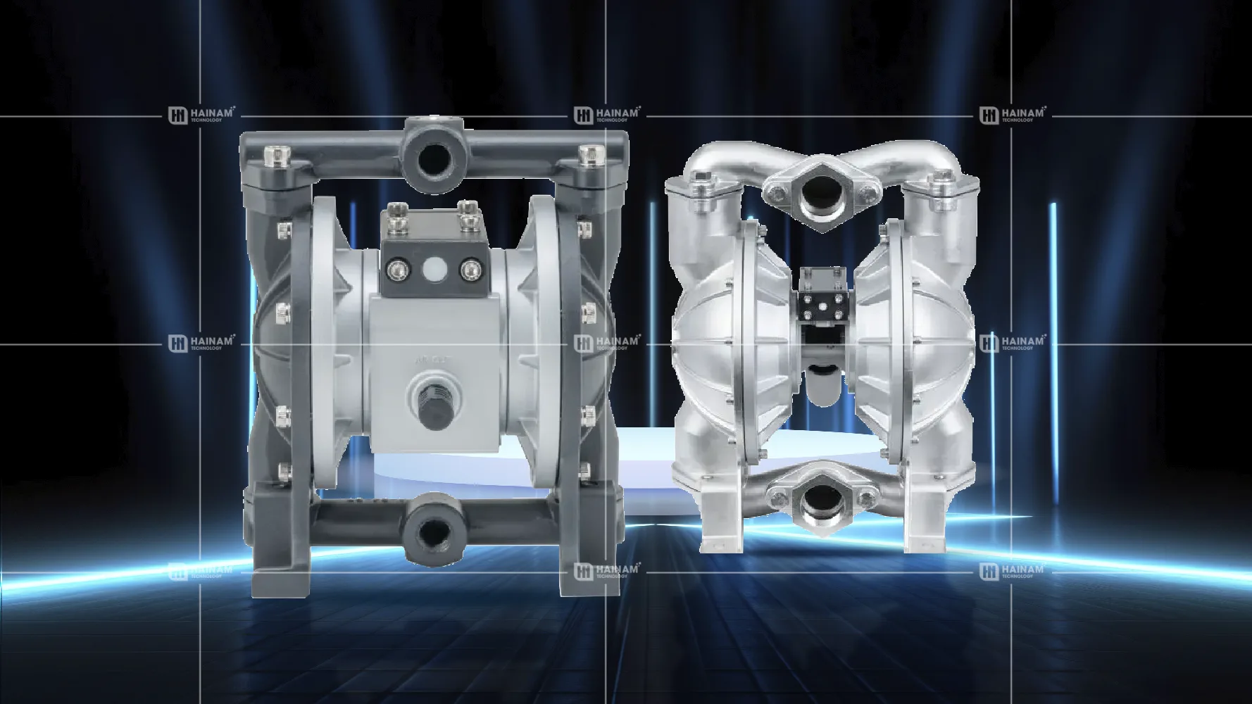 máy bơm màng tds cũ chính hãng tại Hải Nam Pumps
