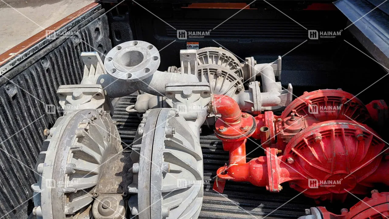 máy bơm màng yamada cũ