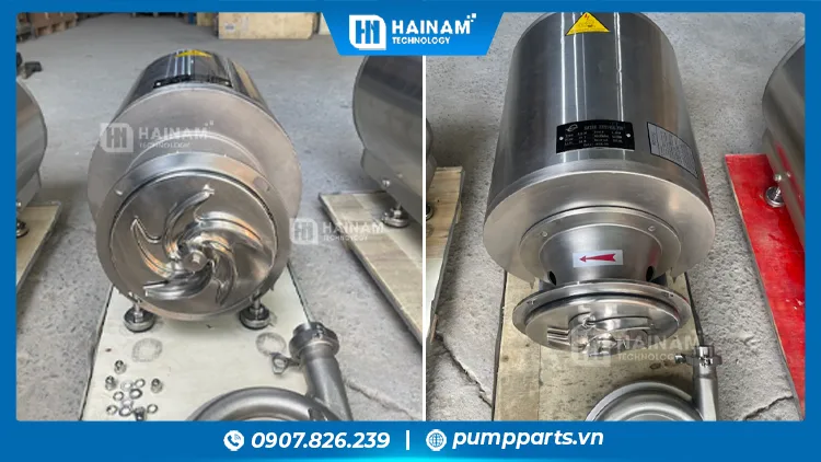 sửa chữa bơm ly tâm thực phẩm uy tín