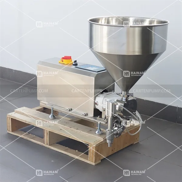 bơm chiết rót thực phẩm carten