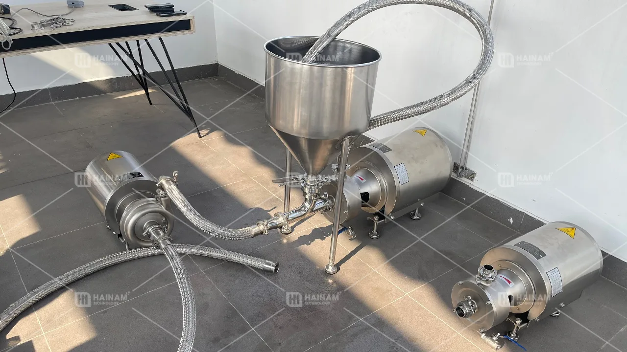 bơm chiết rót thực phẩm