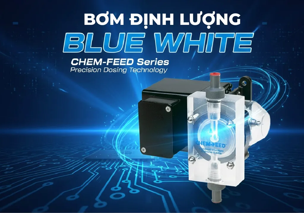 bơm định lượng blue white chính hãng